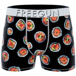 боксерки,мъжко,бельо,freegun,sushi,boxers,black,(white,black)