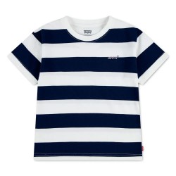 Тениска Levi´s ® Big Stripe short sleeve T-shirt - Blue (Naval Academy) тениска,мъжки,тениски,дамски,тениски,levi´s,®,big,stripe,short,sleeve,t,shirt,blue,(naval,academy)