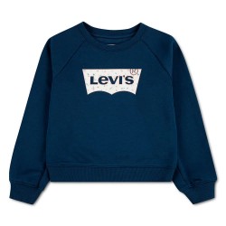 Блуза Levi´s ® Floral Batwing Crew sweatshirt - Blue (Big Dipper 1) блуза,детски,блузи,levi´s,®,floral,batwing,crew,sweatshirt,blue,(big,dipper,1)