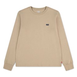 Тениска Levi´s ® Graphic long sleeve T-shirt - Beige (Fields Of Rye) тениска,мъжки,тениски,дамски,тениски,levi´s,®,graphic,long,sleeve,t,shirt,beige,(fields,of,rye)