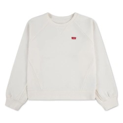 блуза,детски,блузи,levi´s,®,meet,and,greet,crew,sweatshirt,white,(egret)