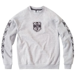 блуза,мъжки,пуловери,west,coast,choppers,dominator,oversized,sweatshirt,grey,(grey)