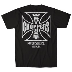 Тениска West coast choppers OG ATX short sleeve T-shirt - Black (Black) тениска,мъжки,тениски,дамски,тениски,west,coast,choppers,og,atx,short,sleeve,t,shirt,black,(black)