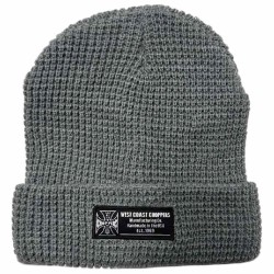 Шапка West coast choppers Waffle Cuff beanie - Grey (Grey) шапка,всички,шапки,west,coast,choppers,waffle,cuff,beanie,grey,(grey)