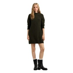 Рокля Pepe jeans Adami long sleeve short dress - Green (Khaki Green) рокля,дамски,поли,и,рокли,pepe,jeans,adami,long,sleeve,short,dress,green,(khaki,green)