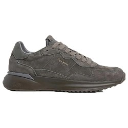 Маратонки Pepe jeans Bampton Suede trainers - Grey (Dark Grey Marl) маратонки,мъжки,маратонки,дамски,маратонки,pepe,jeans,bampton,suede,trainers,grey,(dark,grey,marl)