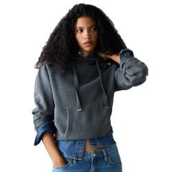 Суичър Pepe jeans Bego hoodie - Grey (Black) суичър,дамски,блузи,pepe,jeans,bego,hoodie,grey,(black)
