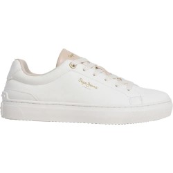 Маратонки Pepe jeans Camden Bright trainers - White (White) маратонки,мъжки,маратонки,дамски,маратонки,pepe,jeans,camden,bright,trainers,white,(white)