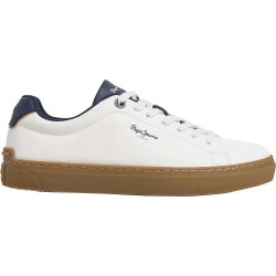 Маратонки Pepe jeans Camden Log trainers - White (Off White) маратонки,мъжки,маратонки,дамски,маратонки,pepe,jeans,camden,log,trainers,white,(off,white)