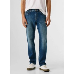 Pepe jeans Cash PM2084805 Straight Fit jeans - Blue (Birt Dark) мъжки,панталони,дамски,панталони,pepe,jeans,cash,pm2084805,straight,fit,jeans,blue,(birt,dark)