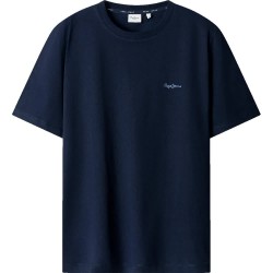тениска,мъжки,тениски,дамски,тениски,pepe,jeans,contrast,connor,short,sleeve,t,shirt,blue,(dulwich,blue)