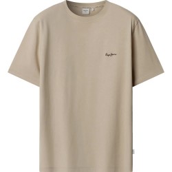 Тениска Pepe jeans Contrast Connor short sleeve T-shirt - Beige (Malt Beige) тениска,мъжки,тениски,дамски,тениски,pepe,jeans,contrast,connor,short,sleeve,t,shirt,beige,(malt,beige)
