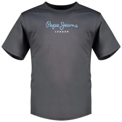 Тениска Pepe jeans Eggo N short sleeve T-shirt - Grey (Thunder Grey) тениска,мъжки,тениски,дамски,тениски,pepe,jeans,eggo,n,short,sleeve,t,shirt,grey,(thunder,grey)