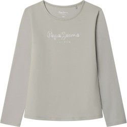тениска,мъжки,тениски,дамски,тениски,pepe,jeans,hana,glitter,long,sleeve,t,shirt,grey,(cool,grey)