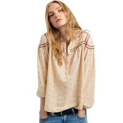 Риза с дълъг ръкав Pepe jeans Jaila long sleeve shirt - Beige (Mousse White) риза,с,дълъг,ръкав,дамски,ризи,мъжки,ризи,pepe,jeans,jaila,long,sleeve,shirt,beige,(mousse,white)