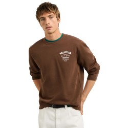 Блуза Pepe jeans Jed sweatshirt - Brown (Dark Mocca Brown) блуза,мъжки,пуловери,pepe,jeans,jed,sweatshirt,brown,(dark,mocca,brown)