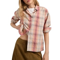 риза,с,дълъг,ръкав,дамски,ризи,мъжки,ризи,pepe,jeans,jeimysy,long,sleeve,shirt,pink,(trail,brown)