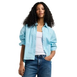 Риза с дълъг ръкав Pepe jeans Justine long sleeve shirt - Blue (Sage Green) риза,с,дълъг,ръкав,дамски,ризи,мъжки,ризи,pepe,jeans,justine,long,sleeve,shirt,blue,(sage,green)