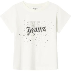 тениска,мъжки,тениски,дамски,тениски,pepe,jeans,lalisa,short,sleeve,t,shirt,white,(mousse,white)