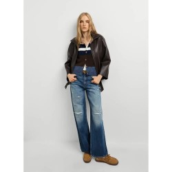 мъжки,панталони,дамски,панталони,pepe,jeans,lexa,repair,straight,fit,high,waist,jeans,blue,(denim)
