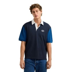 Pepe jeans Miles short sleeve polo - Blue (Deep Sea Blue) дамски,блузи,с,яка,мъжки,блузи,с,яка,pepe,jeans,miles,short,sleeve,polo,blue,(deep,sea,blue)