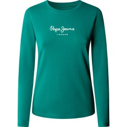 тениска,мъжки,тениски,дамски,тениски,pepe,jeans,new,virginia,long,sleeve,t,shirt,green,(sherwood,green)