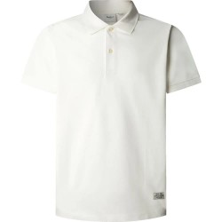 Pepe jeans Owen short sleeve polo - White (Off White) дамски,блузи,с,яка,мъжки,блузи,с,яка,pepe,jeans,owen,short,sleeve,polo,white,(off,white)