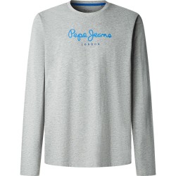 тениска,мъжки,тениски,дамски,тениски,pepe,jeans,pjl73,eggo,long,sleeve,t,shirt,grey,(marl,grey)