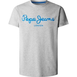 Тениска Pepe jeans PJL73 Original short sleeve T-shirt - Grey (Marl Grey) тениска,мъжки,тениски,дамски,тениски,pepe,jeans,pjl73,original,short,sleeve,t,shirt,grey,(marl,grey)