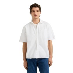 Риза с къс ръкав Pepe jeans Roel short sleeve shirt - White (White) риза,с,къс,ръкав,дамски,ризи,мъжки,ризи,pepe,jeans,roel,short,sleeve,shirt,white,(white)