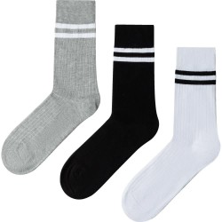 чорапи,мъжки,чорапи,дамски,чорапи,pepe,jeans,rib,cr,socks,3,pairs,multicolor,(marl,grey)