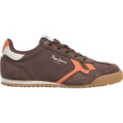 Маратонки Pepe jeans Vinnie Class trainers - Brown (Walnut Brown) маратонки,мъжки,маратонки,дамски,маратонки,pepe,jeans,vinnie,class,trainers,brown,(walnut,brown)