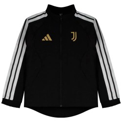 футболна,фланелка,детски,блузи,adidas,juventus,turin,home,anthem,full,zip,sweatshirt,black,(black)