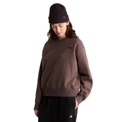 Блуза The north face Essential Simple Dome Boxy OS sweatshirt - Brown (Smokey Brown) блуза,дамски,блузи,the,north,face,essential,simple,dome,boxy,os,sweatshirt,brown,(smokey,brown)