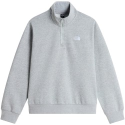 Блуза The north face Evolution simple Dome half zip sweatshirt - Grey (TNF Pale Grey Heather) блуза,дамски,блузи,the,north,face,evolution,simple,dome,half,zip,sweatshirt,grey,(tnf,pale,grey,heather)
