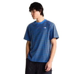 Тениска The north face Vista Stripe short sleeve T-shirt - Blue (Active Blue TNF Pinch S) тениска,мъжки,тениски,дамски,тениски,the,north,face,vista,stripe,short,sleeve,t,shirt,blue,(active,blue,tnf,pinch,s)