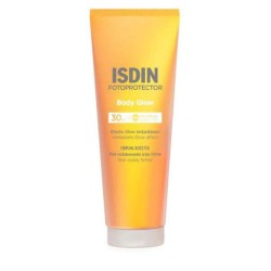 Isdin Body Glow SPF30 200ml Sunscreen - Yellow козметика,за,защита,от,слънце,isdin,body,glow,spf30,200ml,sunscreen,yellow