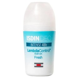 Isdin Lambda Control 50ml Roll-On Deodorant - Clear / Blue хигиена,тяло,isdin,lambda,control,50ml,roll,on,deodorant,clear,blue