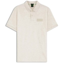 BOSS Paddy Structure 10280616 short sleeve polo - White (Open White) дамски,блузи,с,яка,мъжки,блузи,с,яка,boss,paddy,structure,10280616,short,sleeve,polo,white,(open,white)
