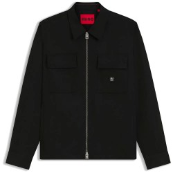 Риза с дълъг ръкав HUGO Elack 10261104 long sleeve shirt - Black (Black) риза,с,дълъг,ръкав,дамски,ризи,мъжки,ризи,hugo,elack,10261104,long,sleeve,shirt,black,(black)