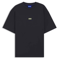 Тениска HUGO Nalono 10250555 BLUE short sleeve T-shirt - Blue (Dark Blue) тениска,мъжки,тениски,дамски,тениски,hugo,nalono,10250555,blue,short,sleeve,t,shirt,blue,(dark,blue)