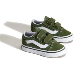 Маратонки Vans Old Skool V Toddler Trainers - Green (Alpine Green) маратонки,мъжки,маратонки,дамски,маратонки,vans,old,skool,v,toddler,trainers,green,(alpine,green)