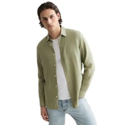 Риза с дълъг ръкав Scotch & soda 183558 Regular Fit long sleeve shirt - Green (Oil Green) риза,с,дълъг,ръкав,дамски,ризи,мъжки,ризи,scotch,&,soda,183558,regular,fit,long,sleeve,shirt,green,(oil,green)