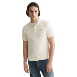 Scotch & soda 183606 Regular Fit short sleeve polo - Beige (Eggnog) дамски,блузи,с,яка,мъжки,блузи,с,яка,scotch,&,soda,183606,regular,fit,short,sleeve,polo,beige,(eggnog)