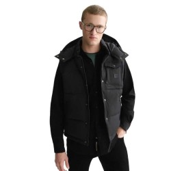 Елек Scotch & soda 183661 vest - Black (Meteorite) елек,мъжки,жилетки,scotch,&,soda,183661,vest,black,(meteorite)