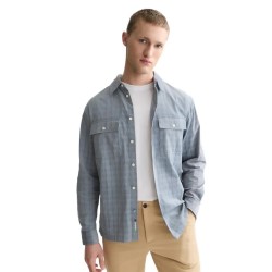 Риза с дълъг ръкав Scotch & soda 183700 long sleeve shirt - Blue / Grey (Trade Winds) риза,с,дълъг,ръкав,дамски,ризи,мъжки,ризи,scotch,&,soda,183700,long,sleeve,shirt,blue,grey,(trade,winds)