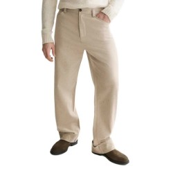 Панталони Scotch & soda 184225 Loose Straight Fit pants - Beige (Pure Cashmere) панталони,мъжки,панталони,дамски,панталони,scotch,&,soda,184225,loose,straight,fit,pants,beige,(pure,cashmere)