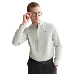 Риза с дълъг ръкав Scotch & soda 184268 long sleeve shirt - Green (Dark Forest Stripe) риза,с,дълъг,ръкав,дамски,ризи,мъжки,ризи,scotch,&,soda,184268,long,sleeve,shirt,green,(dark,forest,stripe)