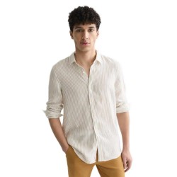 Риза с дълъг ръкав Scotch & soda 184270 long sleeve shirt - White (Dijon Stripe) риза,с,дълъг,ръкав,дамски,ризи,мъжки,ризи,scotch,&,soda,184270,long,sleeve,shirt,white,(dijon,stripe)