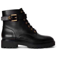 дамски,боти,мъжки,боти,lauren,allyson,logo,booties,black,(black)